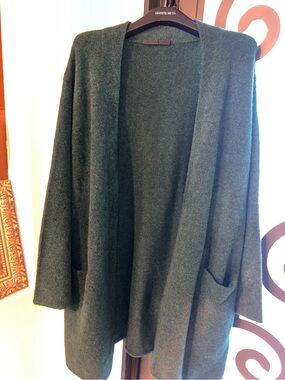 Jenni Kayne Teal Heather Wool Top